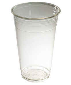 Capri clear plastic cups