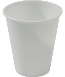 Capri white plastic cups 7oz