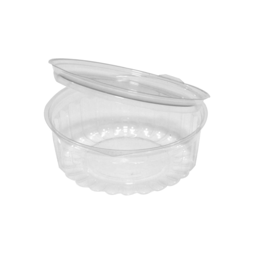 capri show bowl clear plastic